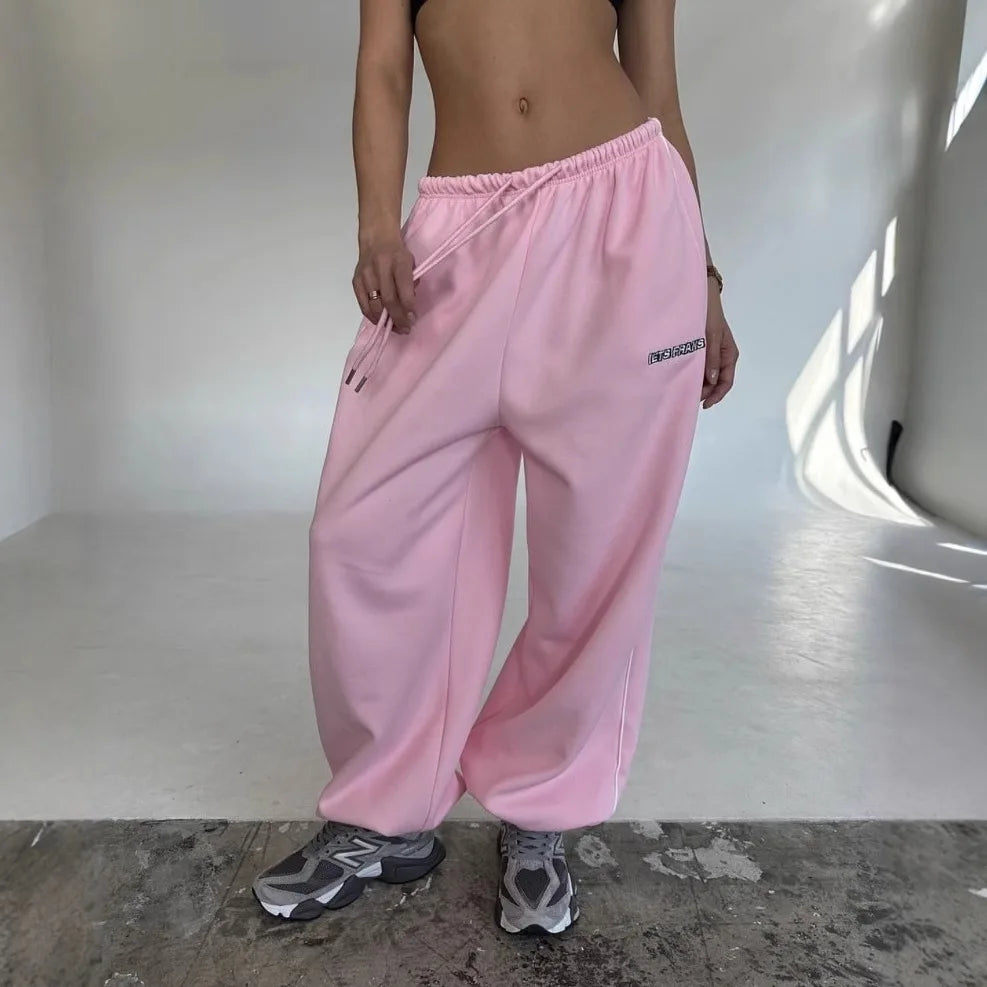 Y2K Oversized Womans sweatpants