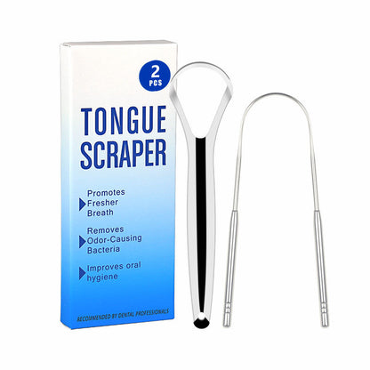 Stainless Steel Tongue Cleaner Scraper