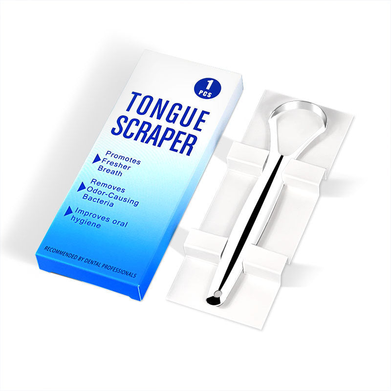 Stainless Steel Tongue Cleaner Scraper