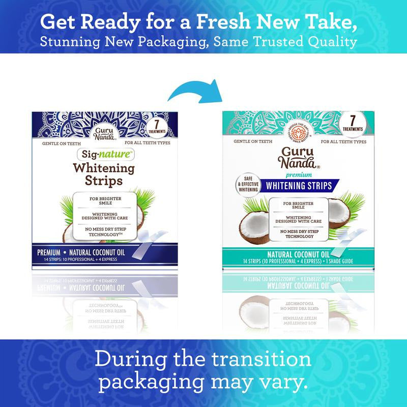 Coconut Oil Whitening strips