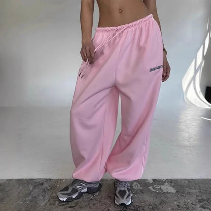 Y2K Oversized Womans sweatpants