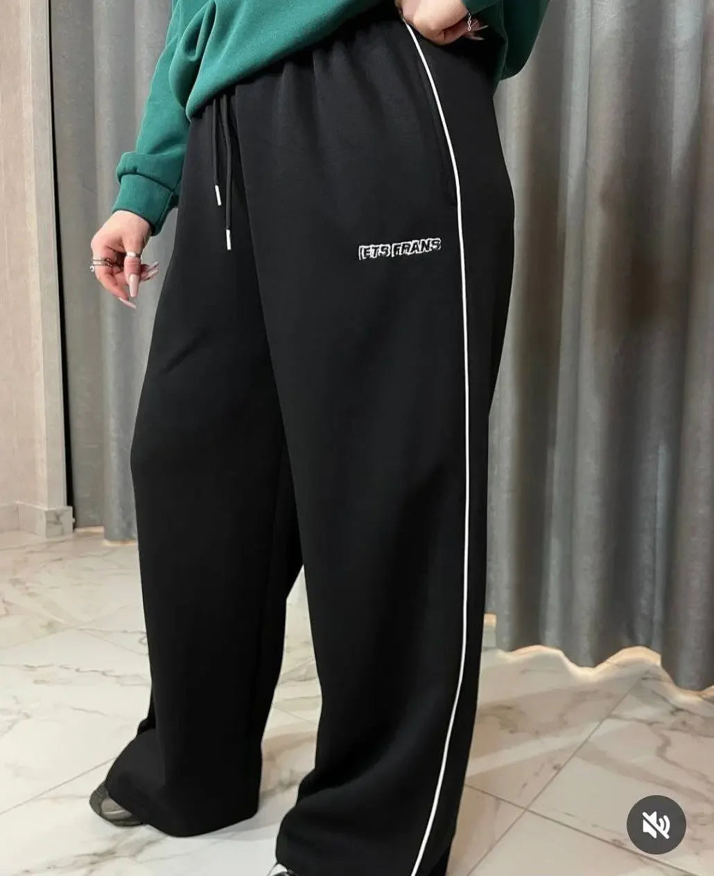Y2K Oversized Womans sweatpants