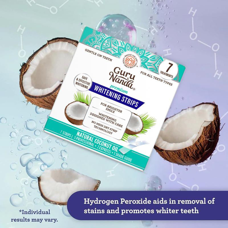 Coconut Oil Whitening strips